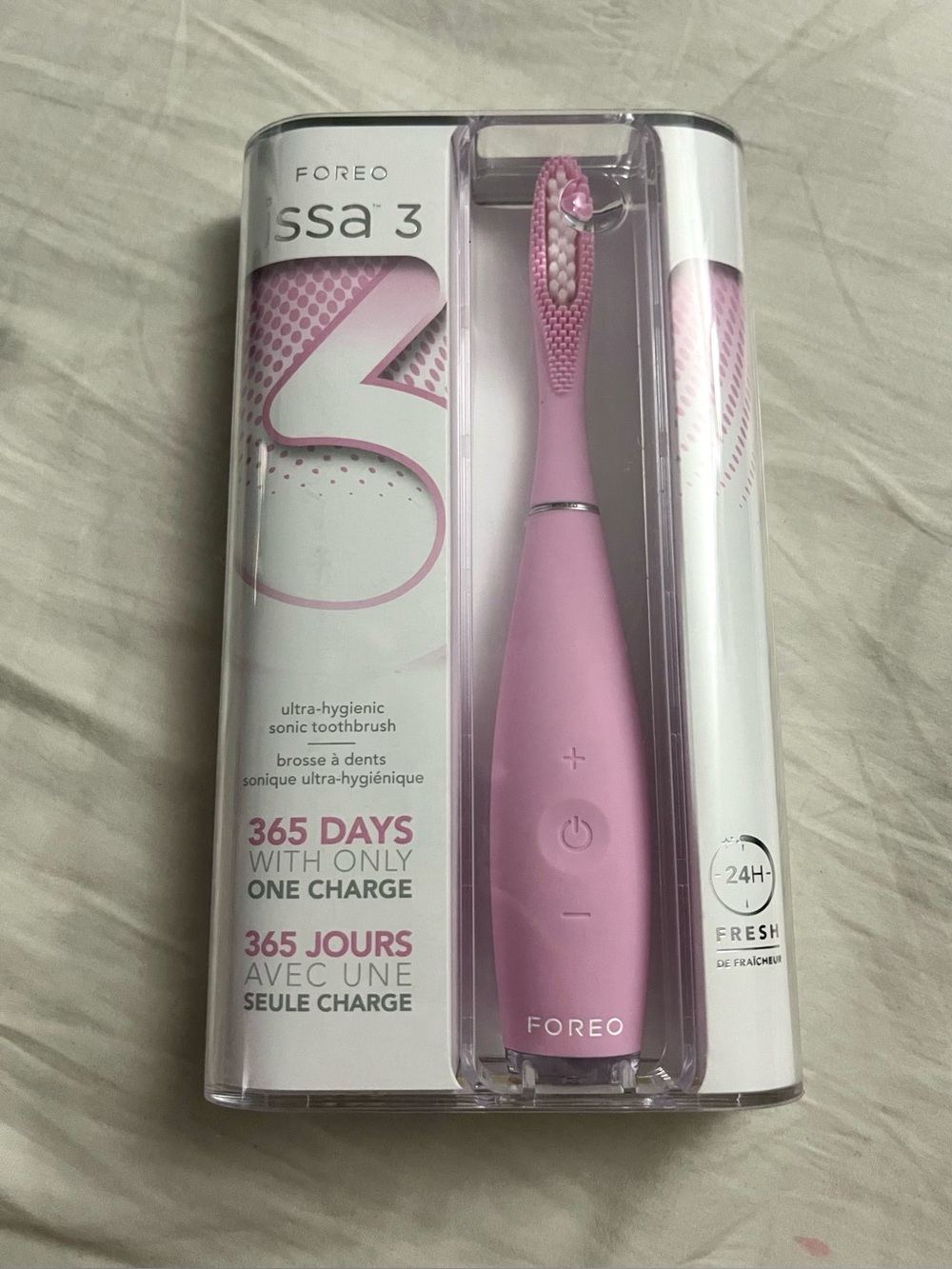 FOREO Issa 3 Sonic Toothbrush - Light Pink
